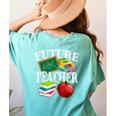 Future Teacher With Canyon And Book Teacher Men Women Girls Kids Women's Comfort Colors T-Shirt Back Print Chalky Mint Future Teacher With Canyon And Book Teacher Men Women Girls Kids Women's Comfort Colors T-Shirt Back Print Chalky Mint