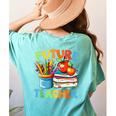 Future Teacher Costume For Kids Back To School Boy Girl Women's Comfort Colors T-Shirt Back Print Chalky Mint Future Teacher Costume For Kids Back To School Boy Girl Women's Comfort Colors T-Shirt Back Print Chalky Mint