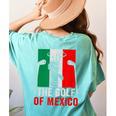 The Golf Of Mexico Golf Player Golf Teacher Golfer For Men Women Women's Comfort Colors T-Shirt Back Print Chalky Mint