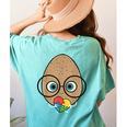 The Good Egg Teacher Halloween Costume Food Group Cute Women's Comfort Colors T-Shirt Back Print Chalky Mint The Good Egg Teacher Halloween Costume Food Group Cute Women's Comfort Colors T-Shirt Back Print Chalky Mint