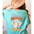 Groovy Faboolous Spooky Music Teacher Halloween Men Women Women's Comfort Colors T-Shirt Back Print Chalky Mint Groovy Faboolous Spooky Music Teacher Halloween Men Women Women's Comfort Colors T-Shirt Back Print Chalky Mint