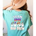 Halloween Costume Team SPED Teacher Special Education Women's Comfort Colors T-Shirt Back Print Chalky Mint