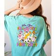 Halloween Floral Ghost Teacher Are You Falloween Directions Women's Comfort Colors T-Shirt Back Print Chalky Mint Halloween Floral Ghost Teacher Are You Falloween Directions Women's Comfort Colors T-Shirt Back Print Chalky Mint