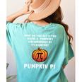 Halloween Pumpkin Pi Math Geometry Teachers Students For Men Women Kids Women's Comfort Colors T-Shirt Back Print Chalky Mint Halloween Pumpkin Pi Math Geometry Teachers Students For Men Women Kids Women's Comfort Colors T-Shirt Back Print Chalky Mint