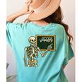 Halloween Skeleton 67 Meme Square Root 4489 Math Teacher Women's Comfort Colors T-Shirt Back Print Chalky Mint Halloween Skeleton 67 Meme Square Root 4489 Math Teacher Women's Comfort Colors T-Shirt Back Print Chalky Mint