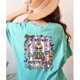 Halloween Skeleton Teacher I'Ll Just Wait Until It's Quiet Women's Comfort Colors T-Shirt Back Print Chalky Mint Halloween Skeleton Teacher I'Ll Just Wait Until It's Quiet Women's Comfort Colors T-Shirt Back Print Chalky Mint