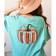 Halloween Teacher Librarians Fall Book Pumpkin Retro Reading Women's Comfort Colors T-Shirt Back Print Chalky Mint Halloween Teacher Librarians Fall Book Pumpkin Retro Reading Women's Comfort Colors T-Shirt Back Print Chalky Mint