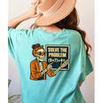 Halloween Teacher Six Seven Meme 6 7 Skeleton Spooky Costume Women's Comfort Colors T-Shirt Back Print Chalky Mint Halloween Teacher Six Seven Meme 6 7 Skeleton Spooky Costume Women's Comfort Colors T-Shirt Back Print Chalky Mint