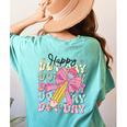 Happy Dot Day 2025 Coquette Bow Teachers Kids Boys Girls Women's Comfort Colors T-Shirt Back Print Chalky Mint Happy Dot Day 2025 Coquette Bow Teachers Kids Boys Girls Women's Comfort Colors T-Shirt Back Print Chalky Mint