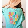 Happy To See Your Face Teacher Disco Ball Back To School Women's Comfort Colors T-Shirt Back Print Chalky Mint Happy To See Your Face Teacher Disco Ball Back To School Women's Comfort Colors T-Shirt Back Print Chalky Mint