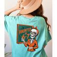 Haunted By 6-7 Six Seven 67 Math Teacher Halloween Skeleton Women's Comfort Colors T-Shirt Back Print Chalky Mint Haunted By 6-7 Six Seven 67 Math Teacher Halloween Skeleton Women's Comfort Colors T-Shirt Back Print Chalky Mint