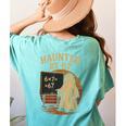 Haunted By 67 Ghost Math Joke Student Halloween Nerd Teacher Women's Comfort Colors T-Shirt Back Print Chalky Mint Haunted By 67 Ghost Math Joke Student Halloween Nerd Teacher Women's Comfort Colors T-Shirt Back Print Chalky Mint