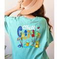 We Heart Love Our School Custodian For Teacher & Kids Women's Comfort Colors T-Shirt Back Print Chalky Mint We Heart Love Our School Custodian For Teacher & Kids Women's Comfort Colors T-Shirt Back Print Chalky Mint