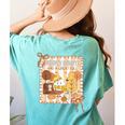 Humpty Dumpty Had A Great Fall Teacher Thanksgiving Autumn Women's Comfort Colors T-Shirt Back Print Chalky Mint