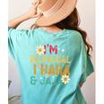 I’m Bilingual I Haha And Jaja Spanish Teacher Bilingual For Men Women Girls Kids Women's Comfort Colors T-Shirt Back Print Chalky Mint