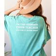 I'm That Legendary Choir Teacher Women's Comfort Colors T-Shirt Back Print Chalky Mint I'm That Legendary Choir Teacher Women's Comfort Colors T-Shirt Back Print Chalky Mint