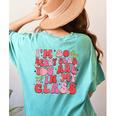 I'm So Berry Glad You Are Strawberry Elementary Teacher Women's Comfort Colors T-Shirt Back Print Chalky Mint