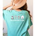 Inclusion Isn't Scary Halloween SLP Sped Teacher Unity Day Women's Comfort Colors T-Shirt Back Print Chalky Mint Inclusion Isn't Scary Halloween SLP Sped Teacher Unity Day Women's Comfort Colors T-Shirt Back Print Chalky Mint