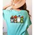 Inclusion Isn't Scary SLP Halloween Sped Teacher Animal Women's Comfort Colors T-Shirt Back Print Chalky Mint
