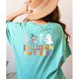 Inclusion Isn't Scary SLP Halloween Sped Teacher Women's Comfort Colors T-Shirt Back Print Chalky Mint Inclusion Isn't Scary SLP Halloween Sped Teacher Women's Comfort Colors T-Shirt Back Print Chalky Mint