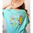 It's Beautiful Day For Learning Teacher Students Girls Boys Women's Comfort Colors T-Shirt Back Print Chalky Mint It's Beautiful Day For Learning Teacher Students Girls Boys Women's Comfort Colors T-Shirt Back Print Chalky Mint