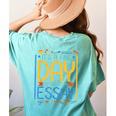 It's A Fine Day To Write An Essay Class English Teacher Women's Comfort Colors T-Shirt Back Print Chalky Mint
