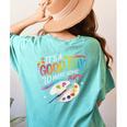 It's A Good Day To Make Some Art Artist Drawing Teacher Women's Comfort Colors T-Shirt Back Print Chalky Mint It's A Good Day To Make Some Art Artist Drawing Teacher Women's Comfort Colors T-Shirt Back Print Chalky Mint