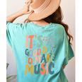 It's A Good Day To Make Music Musician Band Music Teacher Women's Comfort Colors T-Shirt Back Print Chalky Mint It's A Good Day To Make Music Musician Band Music Teacher Women's Comfort Colors T-Shirt Back Print Chalky Mint