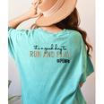 It's a Good Day To Run And Play Leopard PE Teacher Life Women's Comfort Colors T-Shirt Back Print Chalky Mint It's a Good Day To Run And Play Leopard PE Teacher Life Women's Comfort Colors T-Shirt Back Print Chalky Mint