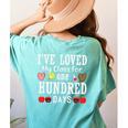 I'Ve Loved My Class For 100 Days Of School 100th Day Teacher Women's Comfort Colors T-Shirt Back Print Chalky Mint I'Ve Loved My Class For 100 Days Of School 100th Day Teacher Women's Comfort Colors T-Shirt Back Print Chalky Mint