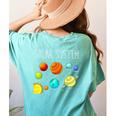Kids Solar Systems Cute Planets Space Science Teacher School Women's Comfort Colors T-Shirt Back Print Chalky Mint Kids Solar Systems Cute Planets Space Science Teacher School Women's Comfort Colors T-Shirt Back Print Chalky Mint