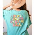 In My Kindergarten Era Retro Back To School Teacher Student Women's Comfort Colors T-Shirt Back Print Chalky Mint