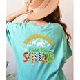 Kindergarten Zoo Field Trip Squad Matching Teacher Students Women's Comfort Colors T-Shirt Back Print Chalky Mint
