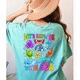 Let's Explore Under The Sea Back To School Student Teacher Women's Comfort Colors T-Shirt Back Print Chalky Mint Let's Explore Under The Sea Back To School Student Teacher Women's Comfort Colors T-Shirt Back Print Chalky Mint