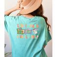 Life Is Hard Visuals Help Special Education SPED Teacher Women's Comfort Colors T-Shirt Back Print Chalky Mint