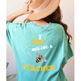 I Love Bee-Ing A Teacher Honey Bee Job Profession Women's Comfort Colors T-Shirt Back Print Chalky Mint I Love Bee-Ing A Teacher Honey Bee Job Profession Women's Comfort Colors T-Shirt Back Print Chalky Mint