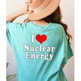 I Love Nuclear Energy School Teacher Women's Comfort Colors T-Shirt Back Print Chalky Mint I Love Nuclear Energy School Teacher Women's Comfort Colors T-Shirt Back Print Chalky Mint