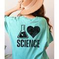 I Love Science Lover Teacher Scientist Sciences Women's Comfort Colors T-Shirt Back Print Chalky Mint I Love Science Lover Teacher Scientist Sciences Women's Comfort Colors T-Shirt Back Print Chalky Mint