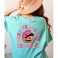 Man I Feel Like a Teacher Women Western Teacher Halloween Women's Comfort Colors T-Shirt Back Print Chalky Mint Man I Feel Like a Teacher Women Western Teacher Halloween Women's Comfort Colors T-Shirt Back Print Chalky Mint