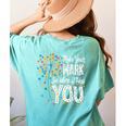 Make Your Mark Dandelion Happy Dot Day Shirts Teacher Kids Women's Comfort Colors T-Shirt Back Print Chalky Mint Make Your Mark Dandelion Happy Dot Day Shirts Teacher Kids Women's Comfort Colors T-Shirt Back Print Chalky Mint
