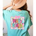 Math Coach Back To School Math Teacher Women's Comfort Colors T-Shirt Back Print Chalky Mint Math Coach Back To School Math Teacher Women's Comfort Colors T-Shirt Back Print Chalky Mint