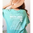 Come To The Math Side We Have Pie Shirt Pi Day Teacher Women's Comfort Colors T-Shirt Back Print Chalky Mint Come To The Math Side We Have Pie Shirt Pi Day Teacher Women's Comfort Colors T-Shirt Back Print Chalky Mint