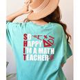 Math Teacher School So Happy I'm A Math Teacher Women's Comfort Colors T-Shirt Back Print Chalky Mint Math Teacher School So Happy I'm A Math Teacher Women's Comfort Colors T-Shirt Back Print Chalky Mint