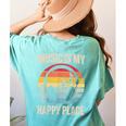 Music For Men Women Music Teacher Music Lover Women's Comfort Colors T-Shirt Back Print Chalky Mint