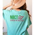 National Board Certified Teacher Minimalist Apple T-Shirt For Men Women Women's Comfort Colors T-Shirt Back Print Chalky Mint
