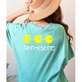 Nerdy Pac-Math Nom Retro Game Precalculus Math Teacher Women's Comfort Colors T-Shirt Back Print Chalky Mint Nerdy Pac-Math Nom Retro Game Precalculus Math Teacher Women's Comfort Colors T-Shirt Back Print Chalky Mint