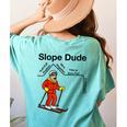 Nerdy Slope Dude Geometry Algebra Math Teacher Women's Comfort Colors T-Shirt Back Print Chalky Mint Nerdy Slope Dude Geometry Algebra Math Teacher Women's Comfort Colors T-Shirt Back Print Chalky Mint