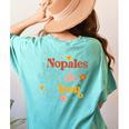 Nopales De Leer Spanish Teacher Maestra Cactus Bilingual Women's Comfort Colors T-Shirt Back Print Chalky Mint Nopales De Leer Spanish Teacher Maestra Cactus Bilingual Women's Comfort Colors T-Shirt Back Print Chalky Mint