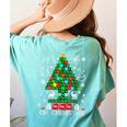 Oh Chemistree Scientist Chemical Christmas Xmas Teacher Women's Comfort Colors T-Shirt Back Print Chalky Mint Oh Chemistree Scientist Chemical Christmas Xmas Teacher Women's Comfort Colors T-Shirt Back Print Chalky Mint