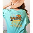 One Thankful Sped Teacher Cute Thanksgiving Women Women's Comfort Colors T-Shirt Back Print Chalky Mint One Thankful Sped Teacher Cute Thanksgiving Women Women's Comfort Colors T-Shirt Back Print Chalky Mint